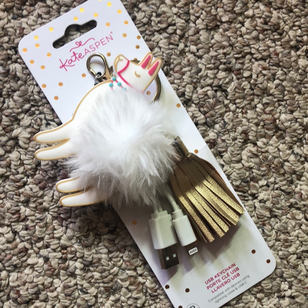 Llama USB Keychain